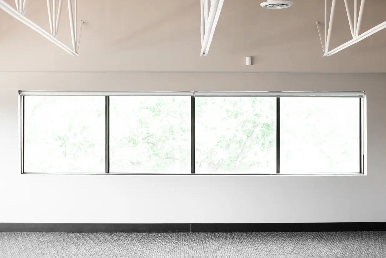 Image of 4 installed windows side by side